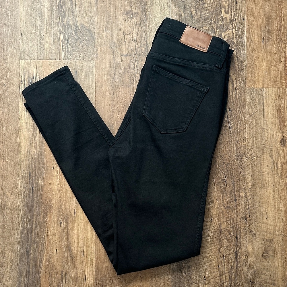Madewell | 10” High-Rise Skinny Jeans in Black